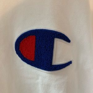 Champion polo shirt 💯 cotton oversized “C” logo